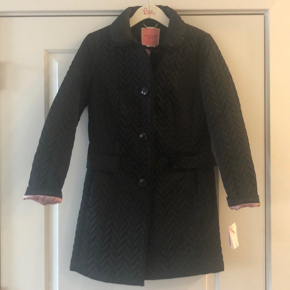 NWT Kate Spade Single Breasted Quilted Jacket, S - Picture 4 of 9